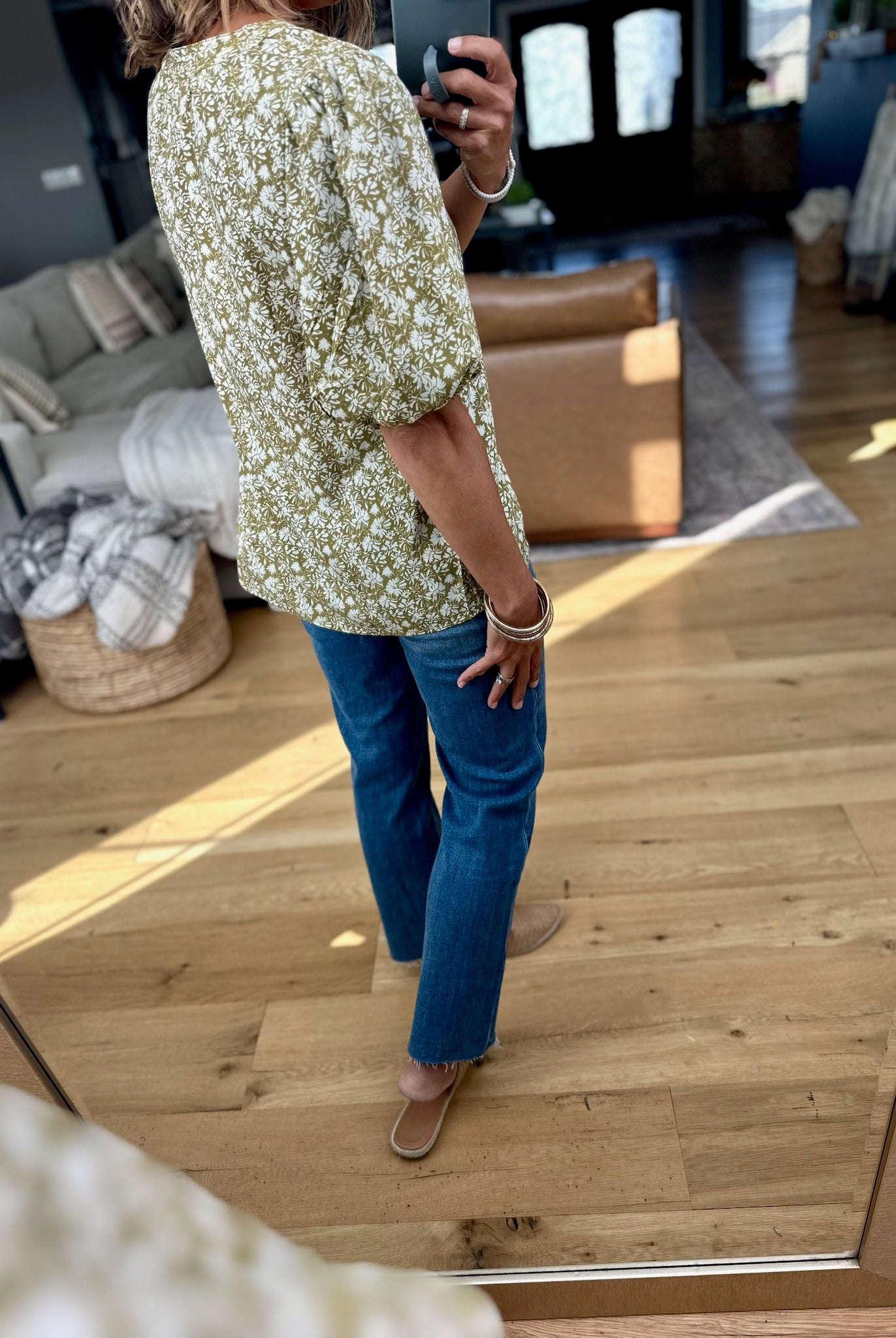 Warmth Of Wildflowers Floral Top-Anniewear-Anna Kaytes Boutique, Women's Fashion Boutique in Grinnell, Iowa