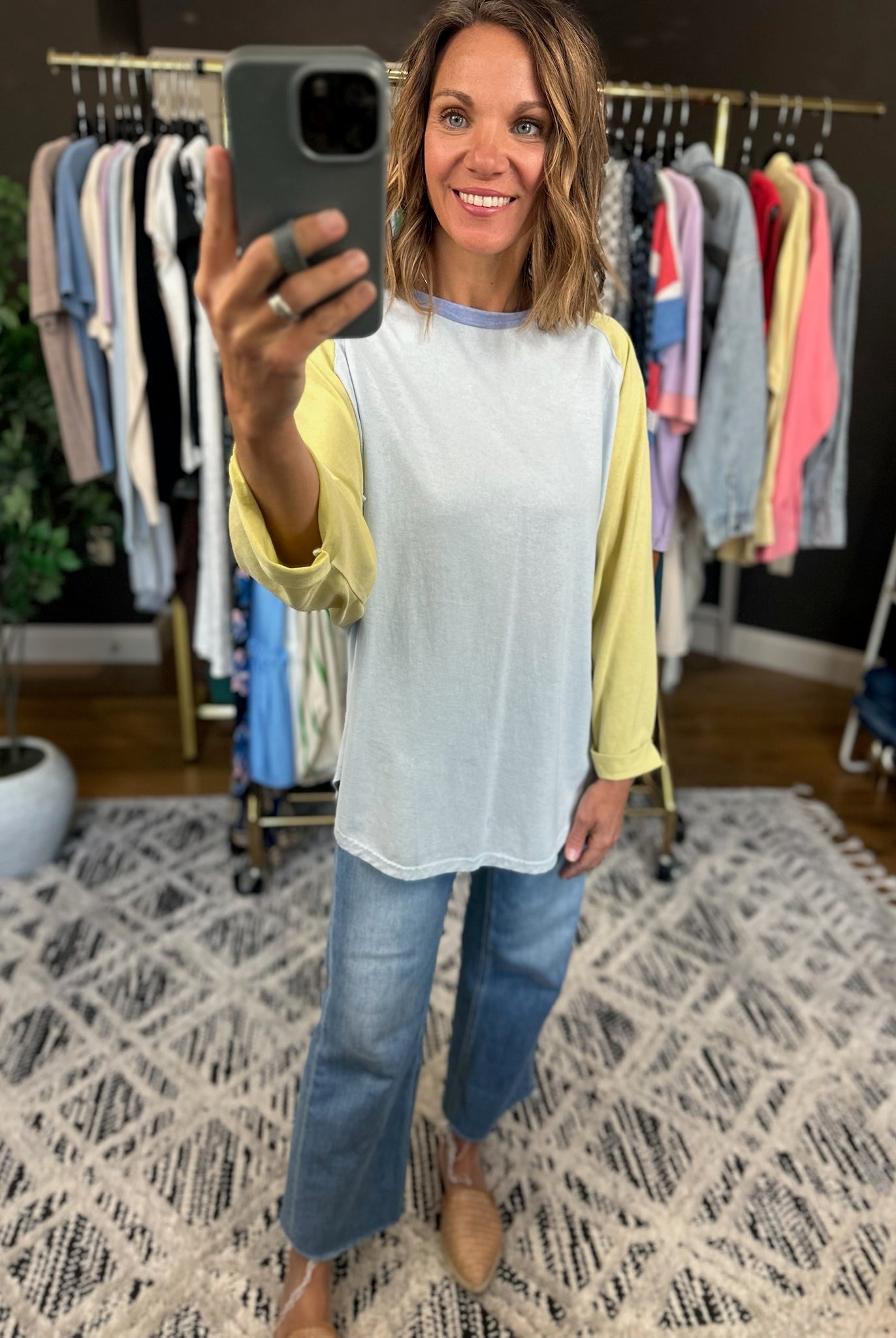 Last Look 3/4 Sleeve Dolman Top-Short Sleeves-Easel-Anna Kaytes Boutique, Women's Fashion Boutique in Grinnell, Iowa