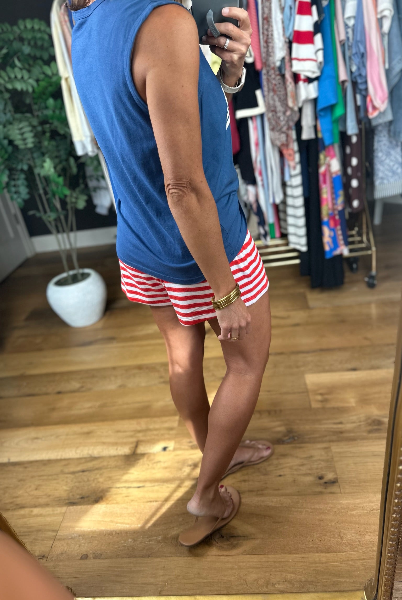 Z Supply Stars and Stripes Muscle Tank-Sleeveless-Z Supply-Anna Kaytes Boutique, Women's Fashion Boutique in Grinnell, Iowa