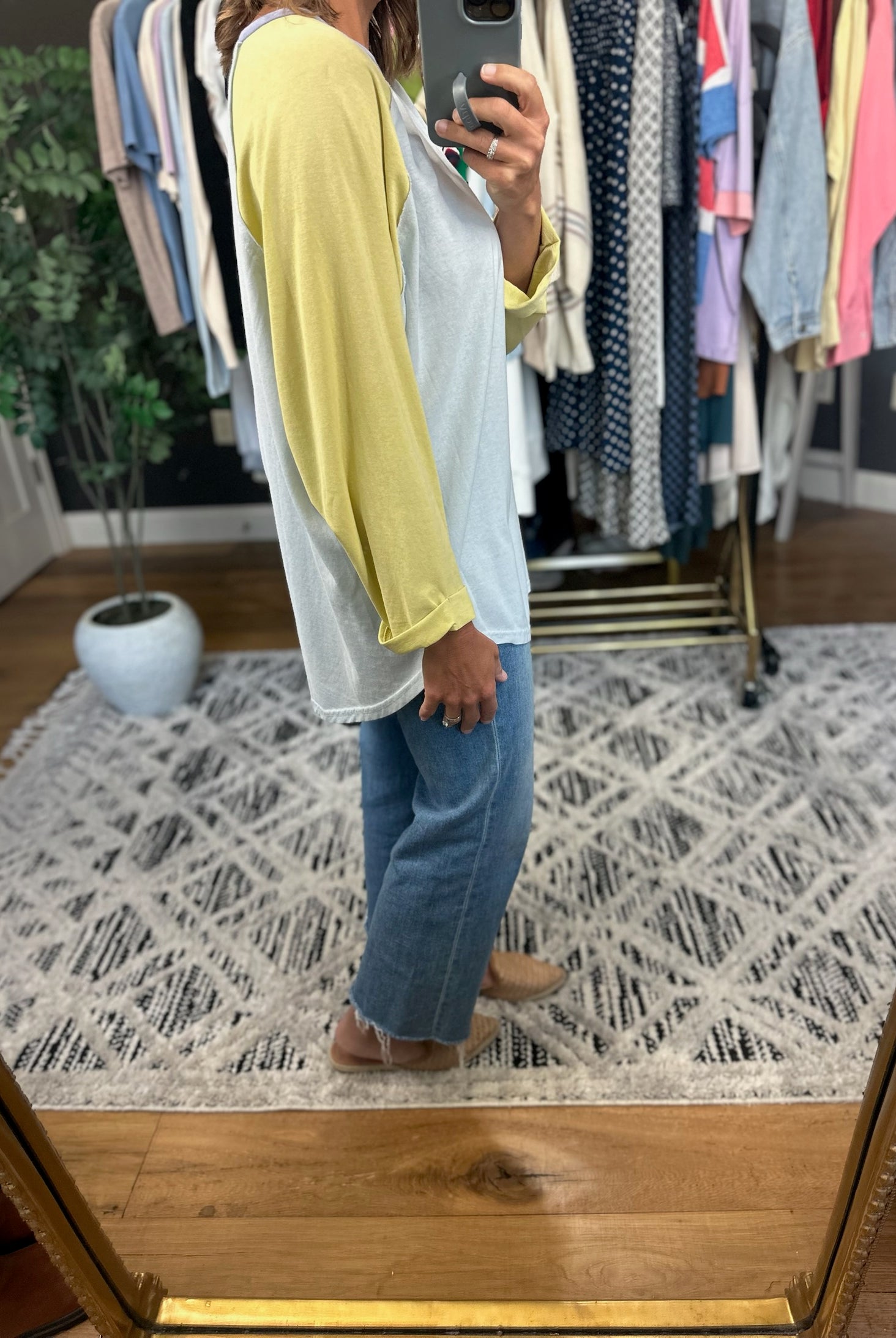 Last Look 3/4 Sleeve Dolman Top-Short Sleeves-Easel-Anna Kaytes Boutique, Women's Fashion Boutique in Grinnell, Iowa