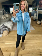 Asking Questions Denim Jacket-Wishlist-Anna Kaytes Boutique, Women's Fashion Boutique in Grinnell, Iowa
