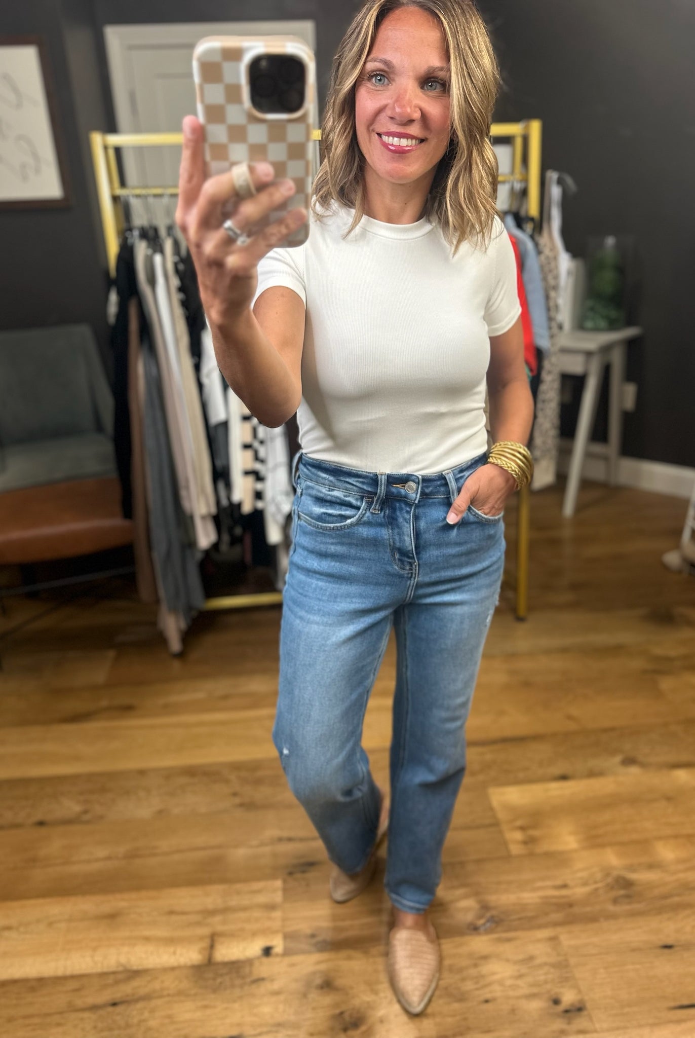 The Emily Basic Tee - Multiple Options-Mono B-Anna Kaytes Boutique, Women's Fashion Boutique in Grinnell, Iowa