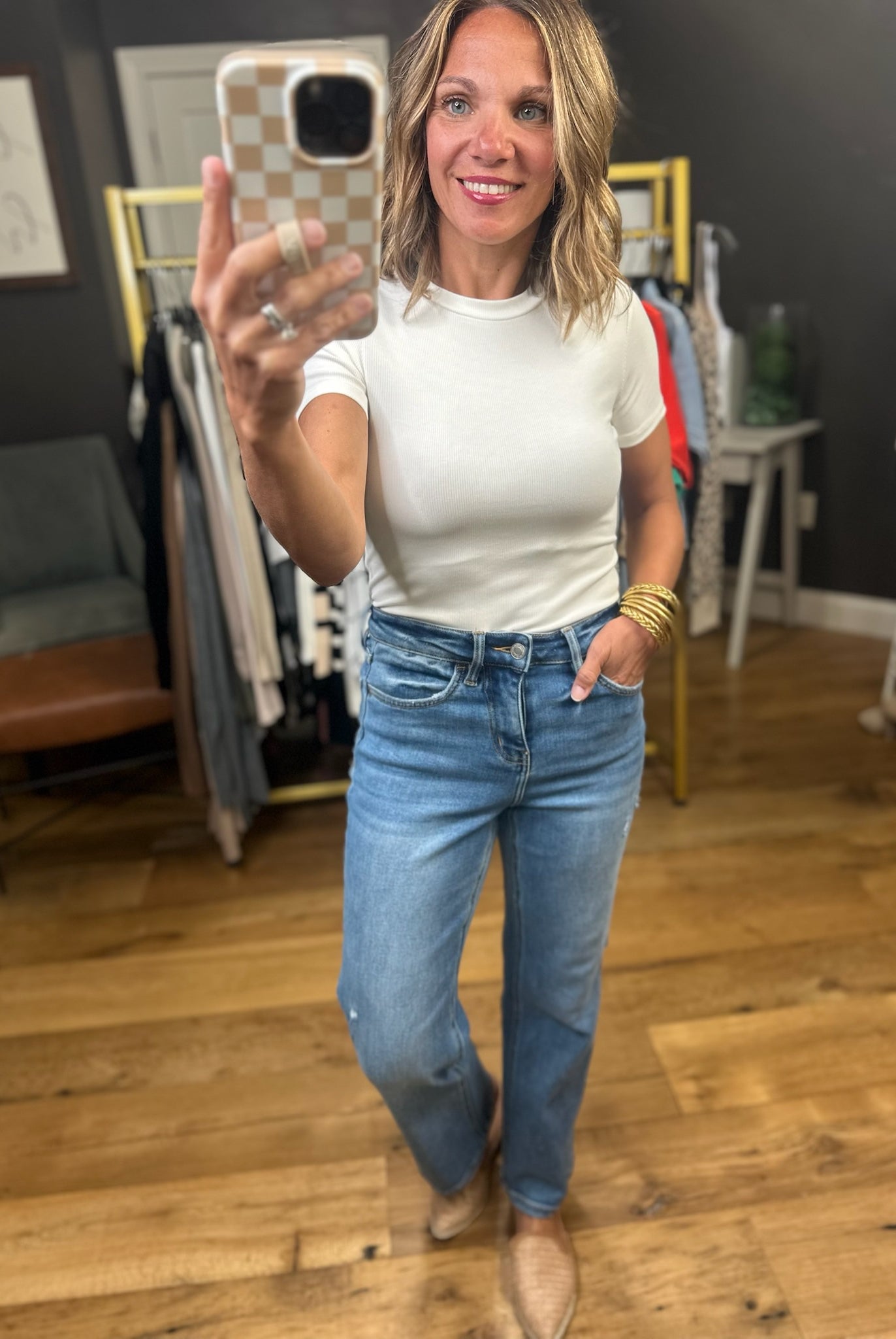 The Emily Basic Tee - Multiple Options-Mono B-Anna Kaytes Boutique, Women's Fashion Boutique in Grinnell, Iowa