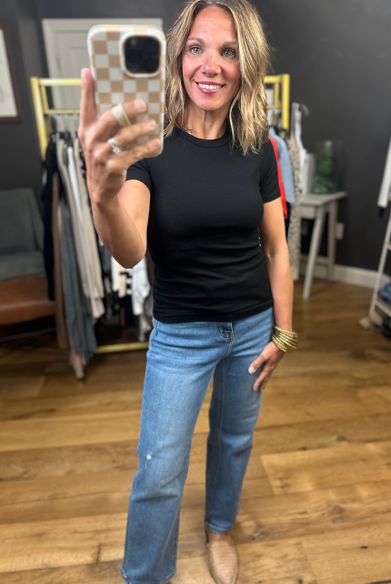 The Emily Basic Tee - Multiple Options-Mono B-Anna Kaytes Boutique, Women's Fashion Boutique in Grinnell, Iowa