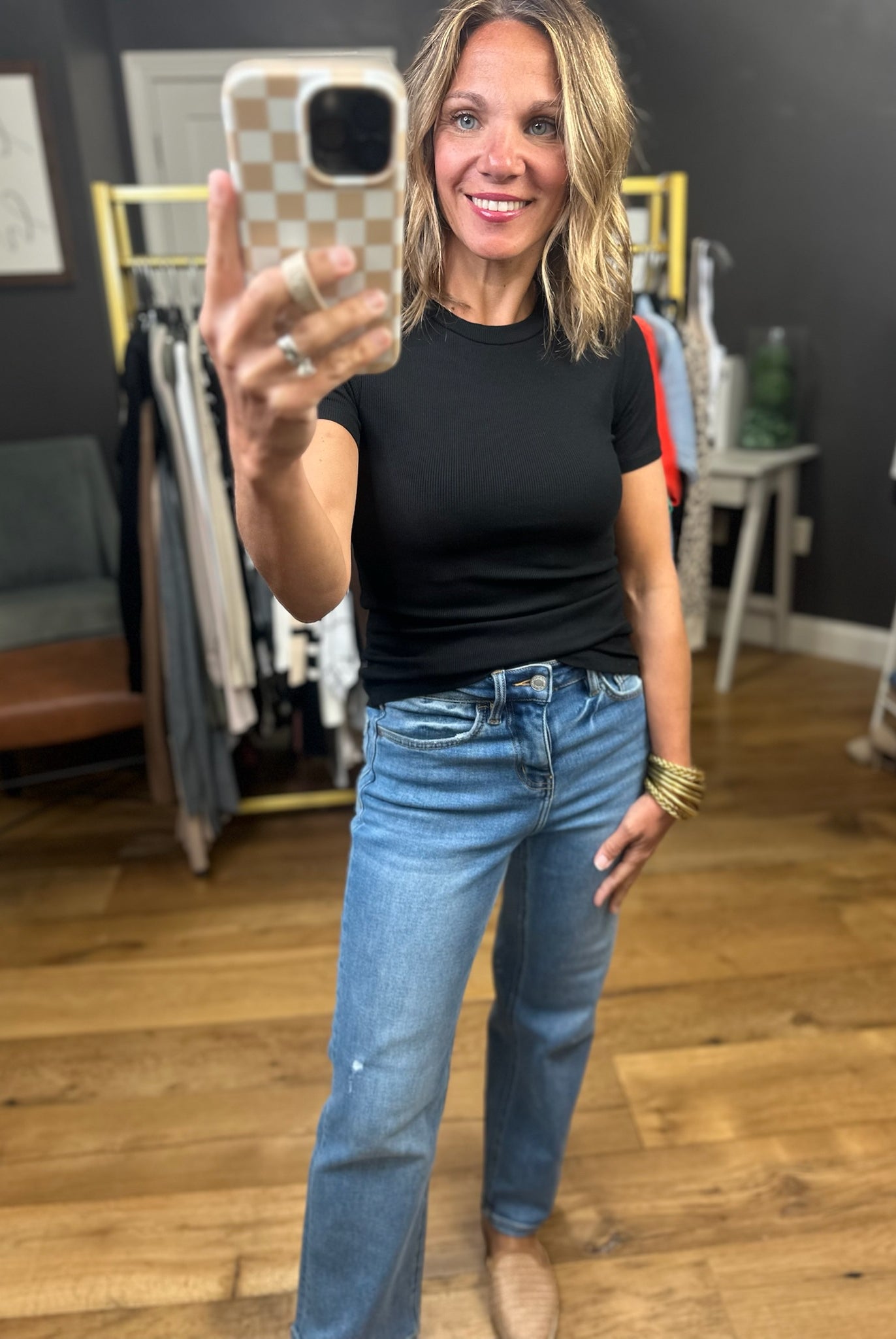 The Emily Basic Tee - Multiple Options-Mono B-Anna Kaytes Boutique, Women's Fashion Boutique in Grinnell, Iowa