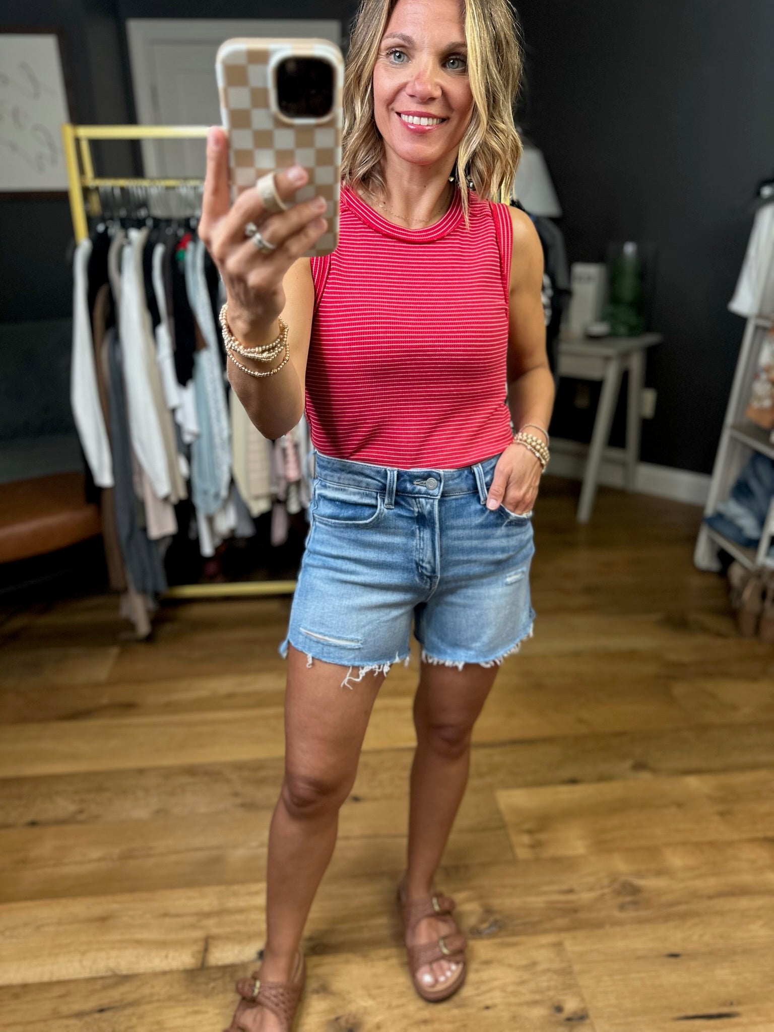 Come A Long Way Striped Tank - Multiple Options-Wishlist-Anna Kaytes Boutique, Women's Fashion Boutique in Grinnell, Iowa