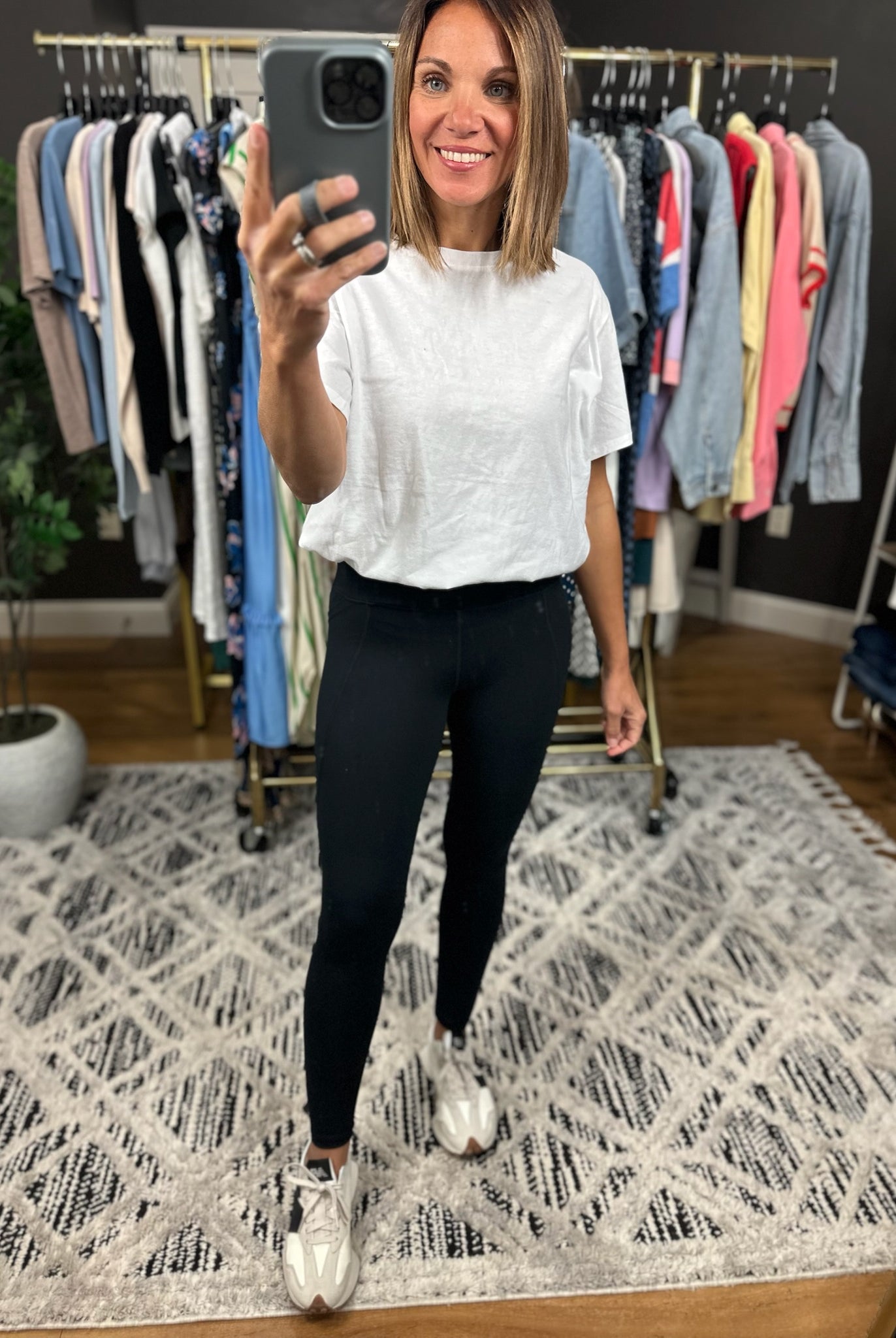 The Maizee Cloud Sculpt High Waisted Leggings-Pants-Mono B-Anna Kaytes Boutique, Women's Fashion Boutique in Grinnell, Iowa