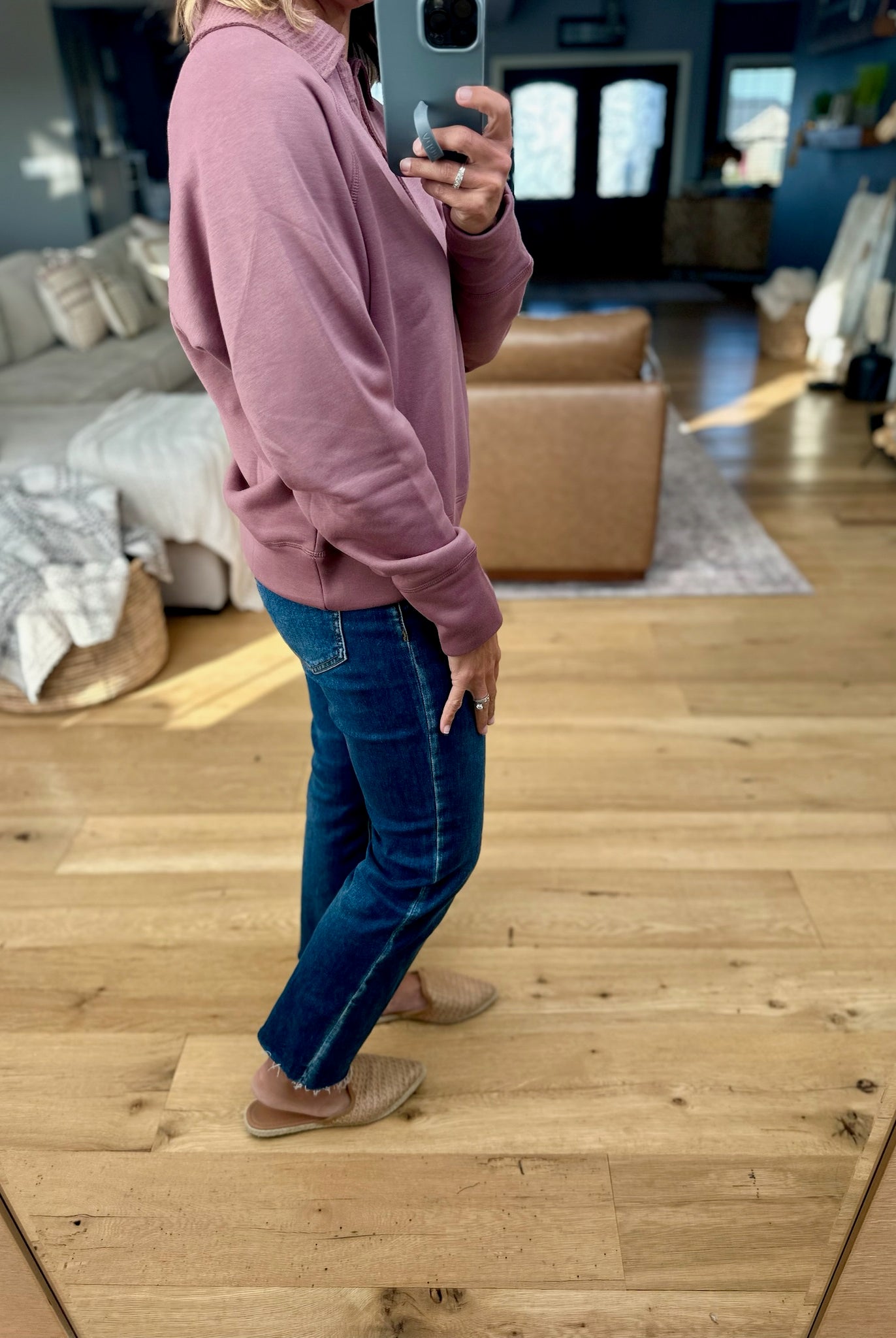One In The Same V-Neck Pullover-Mono B-Anna Kaytes Boutique, Women's Fashion Boutique in Grinnell, Iowa