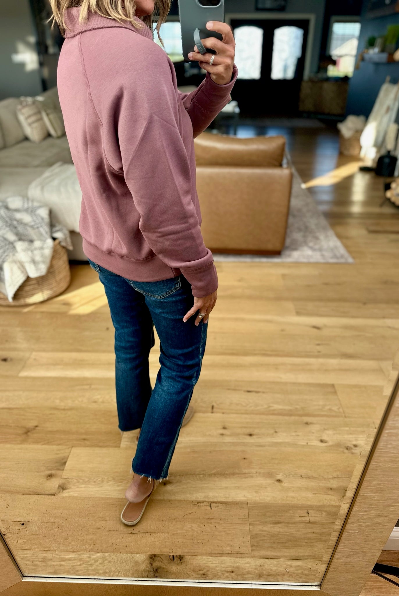 One In The Same V-Neck Pullover-Mono B-Anna Kaytes Boutique, Women's Fashion Boutique in Grinnell, Iowa