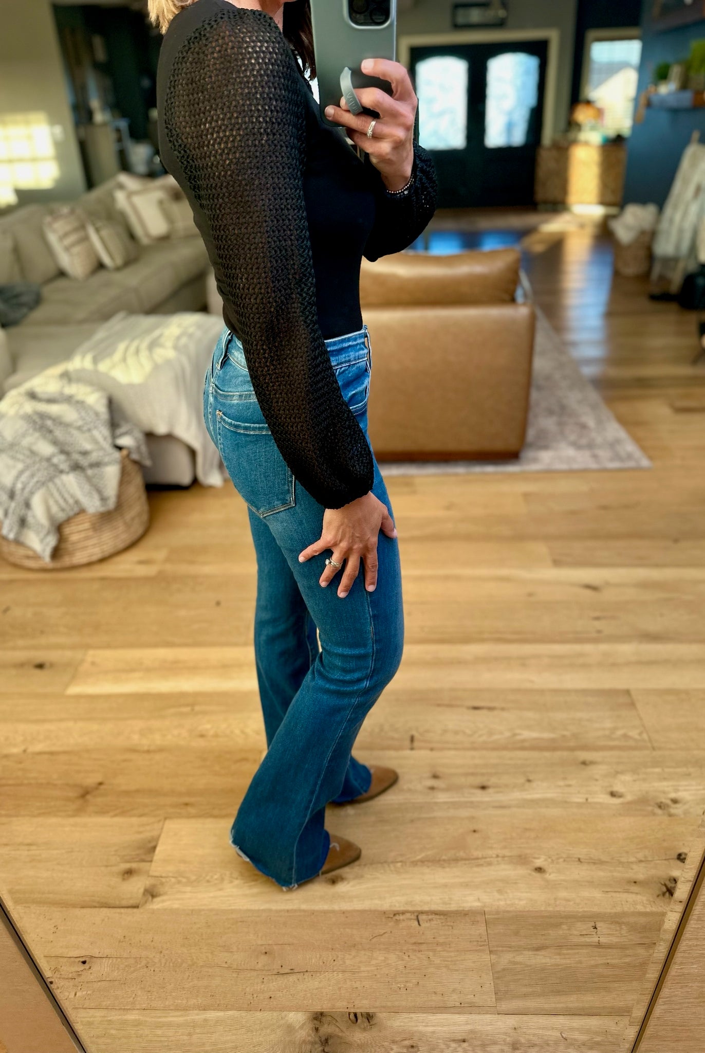 Untamed Spirit Double-Lined Bodysuit-Wasabi & Mint-Anna Kaytes Boutique, Women's Fashion Boutique in Grinnell, Iowa