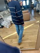 Take A Look Striped Knit Sweater-Blu Pepper-Anna Kaytes Boutique, Women's Fashion Boutique in Grinnell, Iowa