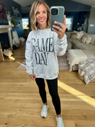 Game Day Crewneck Sweatshirt-Etta & East-Anna Kaytes Boutique, Women's Fashion Boutique in Grinnell, Iowa