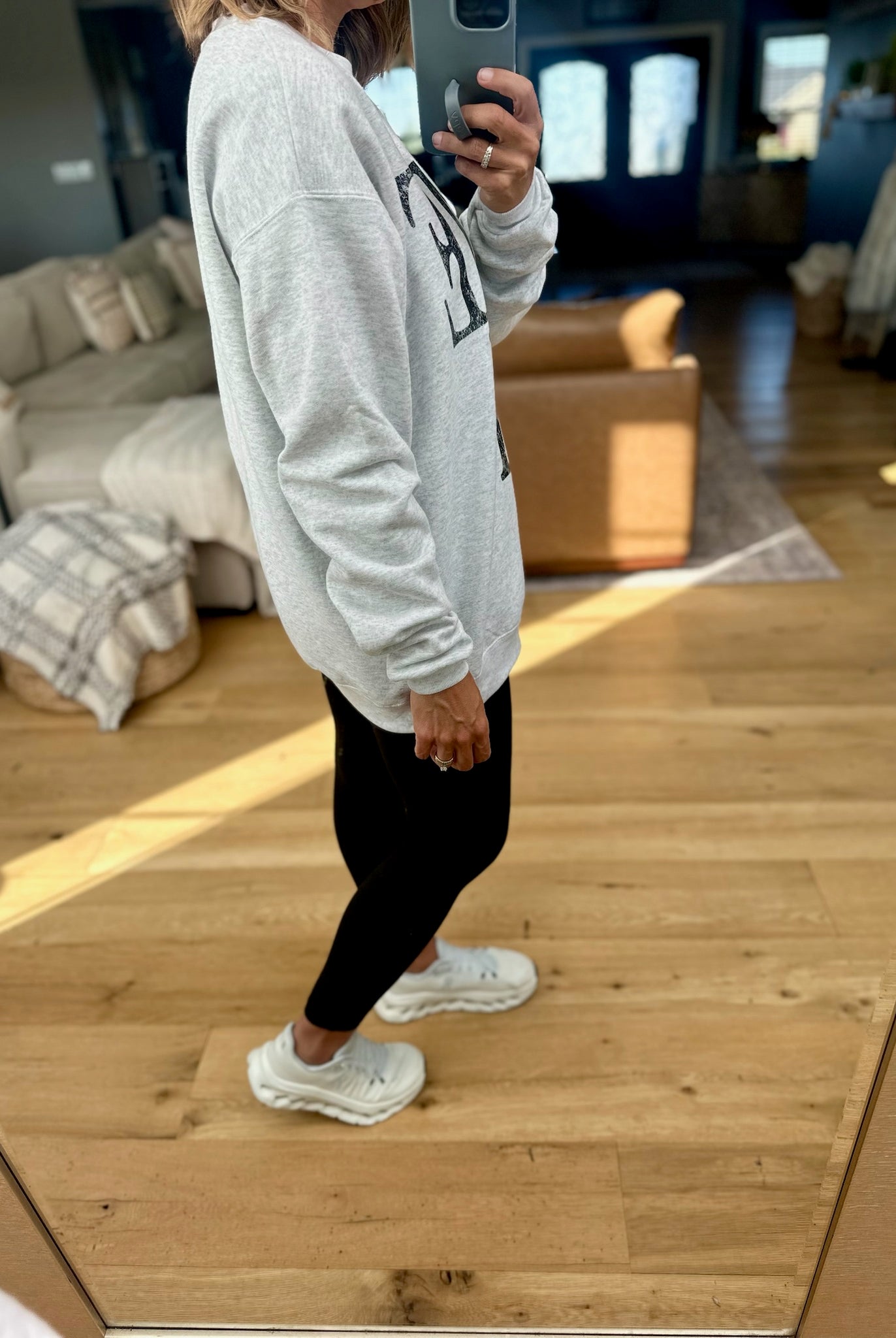 Game Day Crewneck Sweatshirt-Etta & East-Anna Kaytes Boutique, Women's Fashion Boutique in Grinnell, Iowa