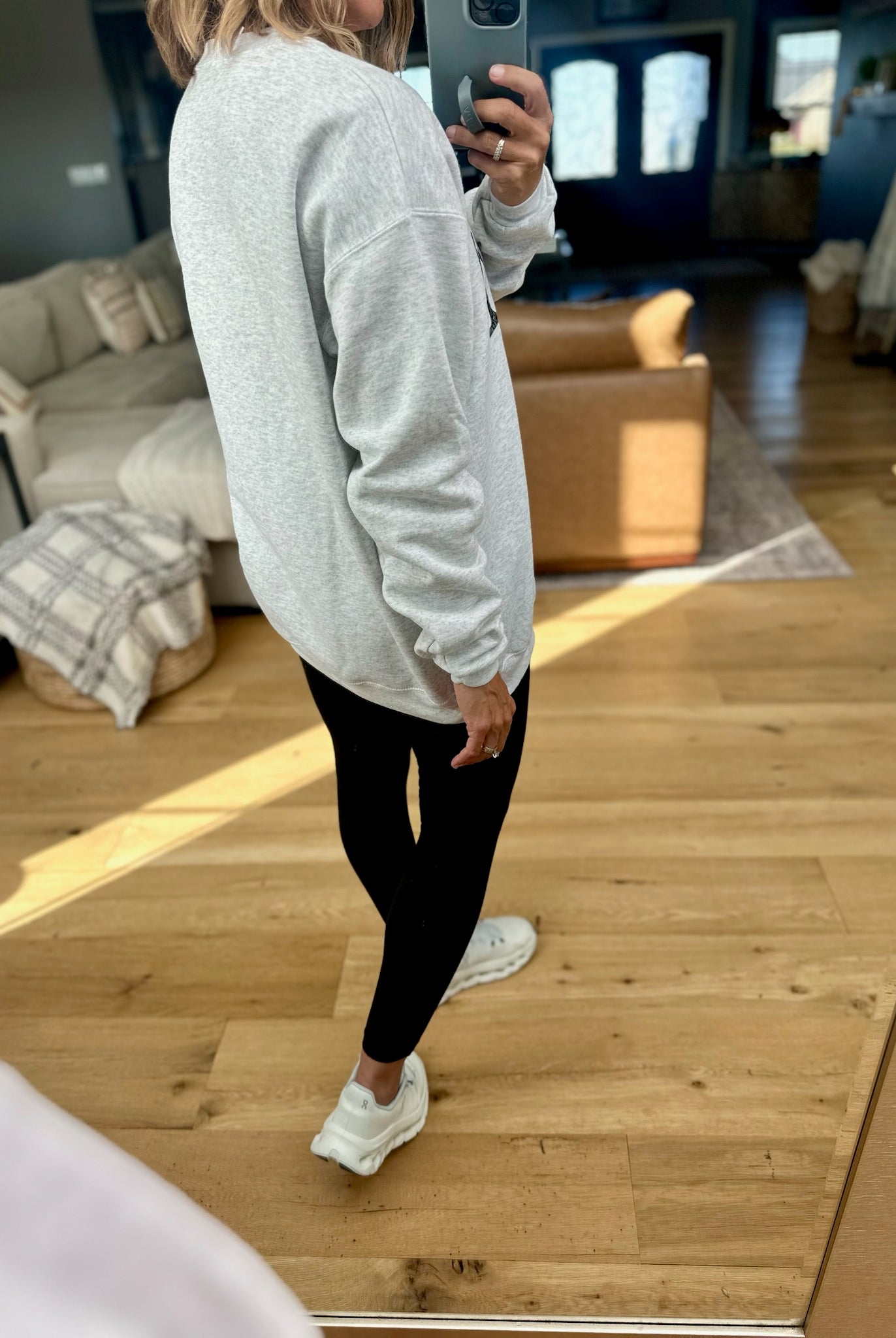 Game Day Crewneck Sweatshirt-Etta & East-Anna Kaytes Boutique, Women's Fashion Boutique in Grinnell, Iowa