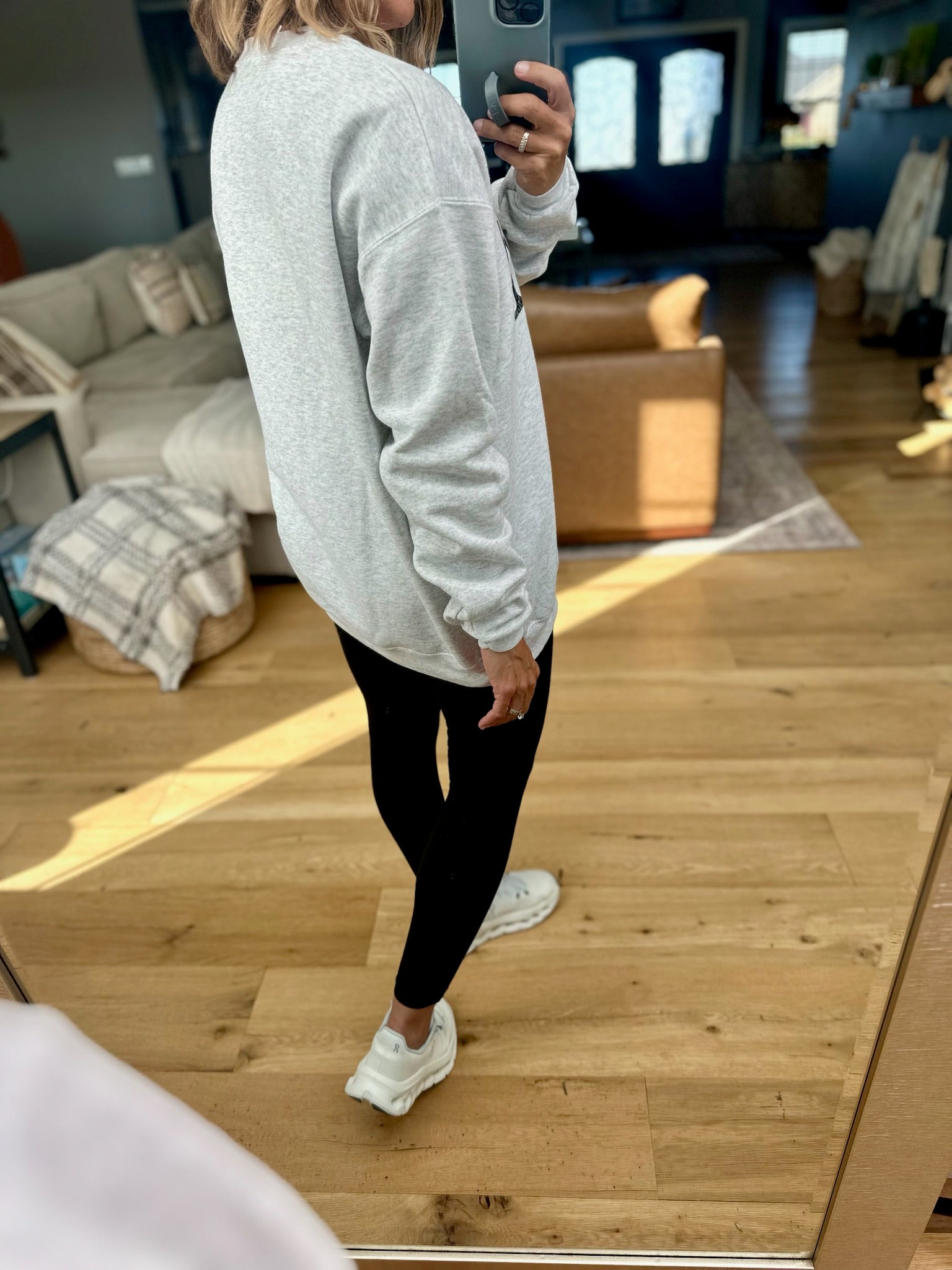 Game Day Crewneck Sweatshirt-Etta & East-Anna Kaytes Boutique, Women's Fashion Boutique in Grinnell, Iowa