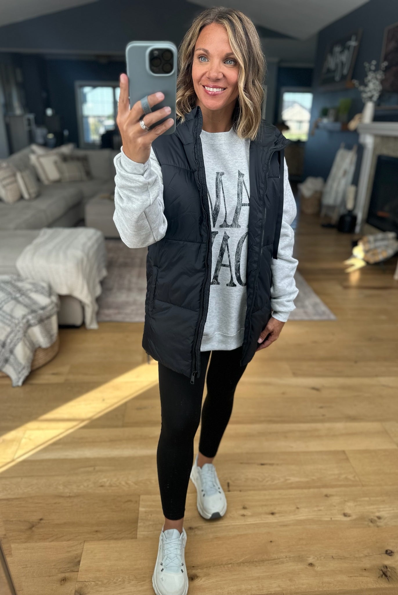 Game Day Crewneck Sweatshirt-Etta & East-Anna Kaytes Boutique, Women's Fashion Boutique in Grinnell, Iowa