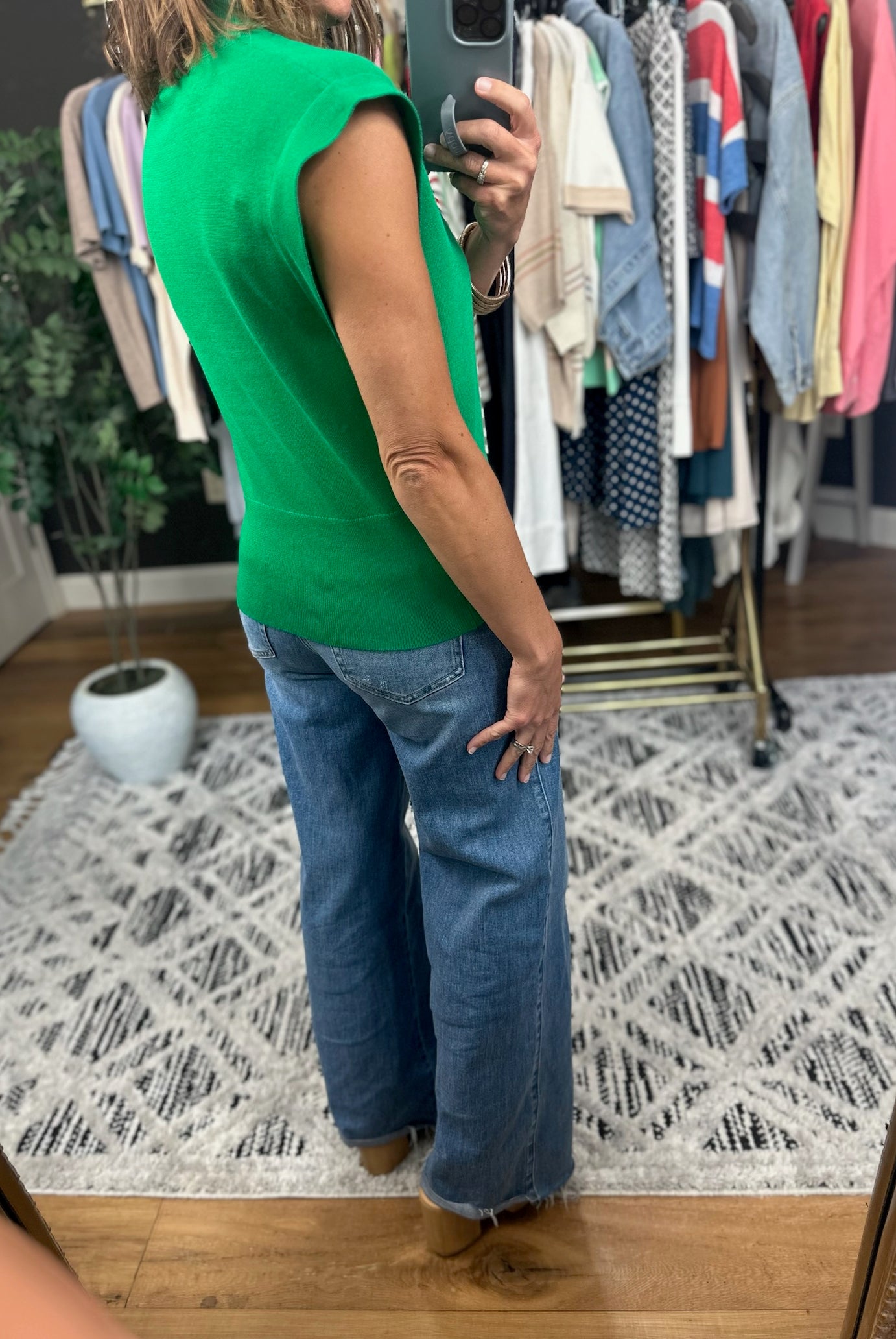 The Brightest Journey Knit Top-Short Sleeves-Entro-Anna Kaytes Boutique, Women's Fashion Boutique in Grinnell, Iowa