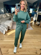 Colder Weather Scuba Crew + Jogger Set-Zenana-Anna Kaytes Boutique, Women's Fashion Boutique in Grinnell, Iowa