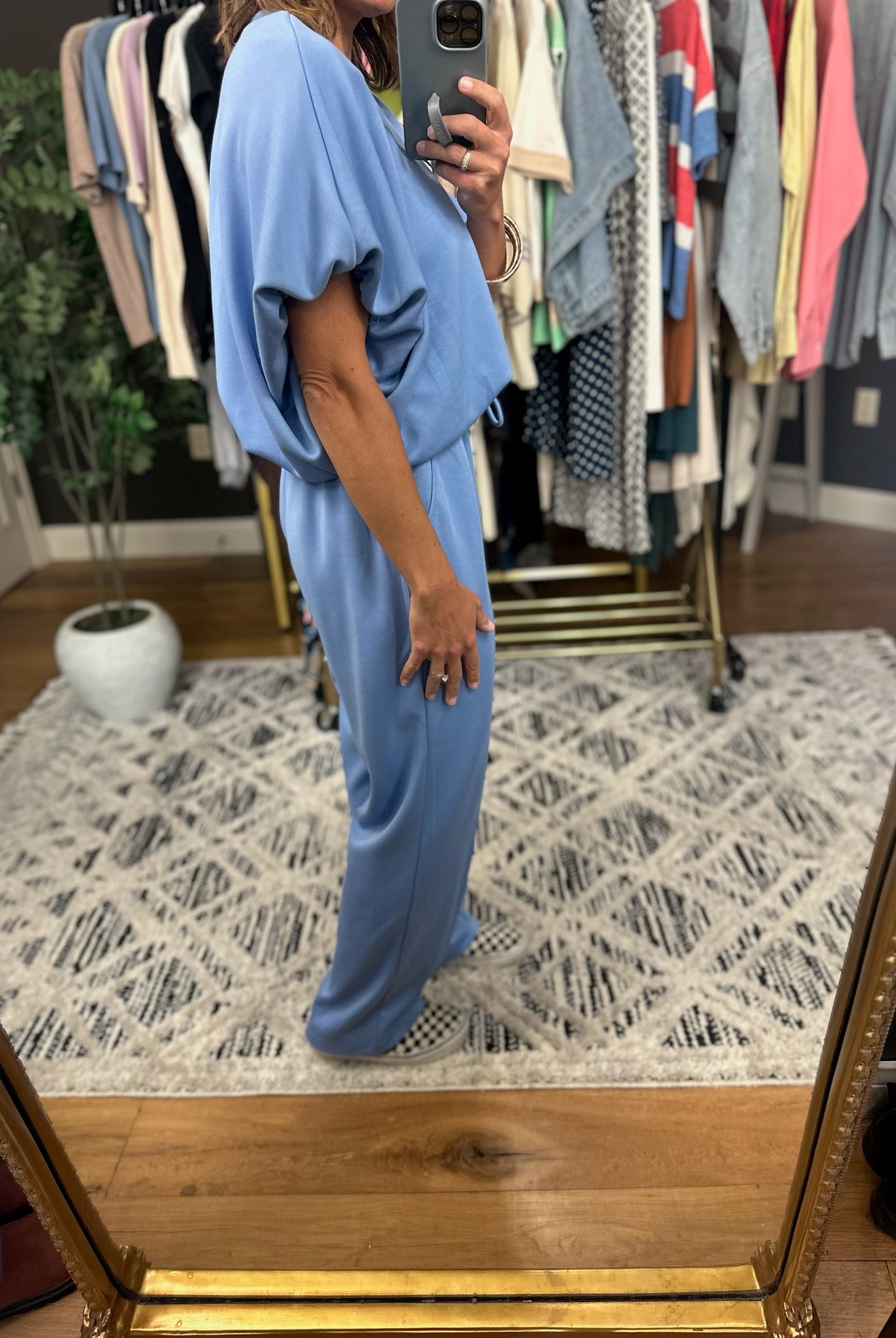 Free & Easy 2-Piece Set-Jumpsuits-Wishlist-Anna Kaytes Boutique, Women's Fashion Boutique in Grinnell, Iowa