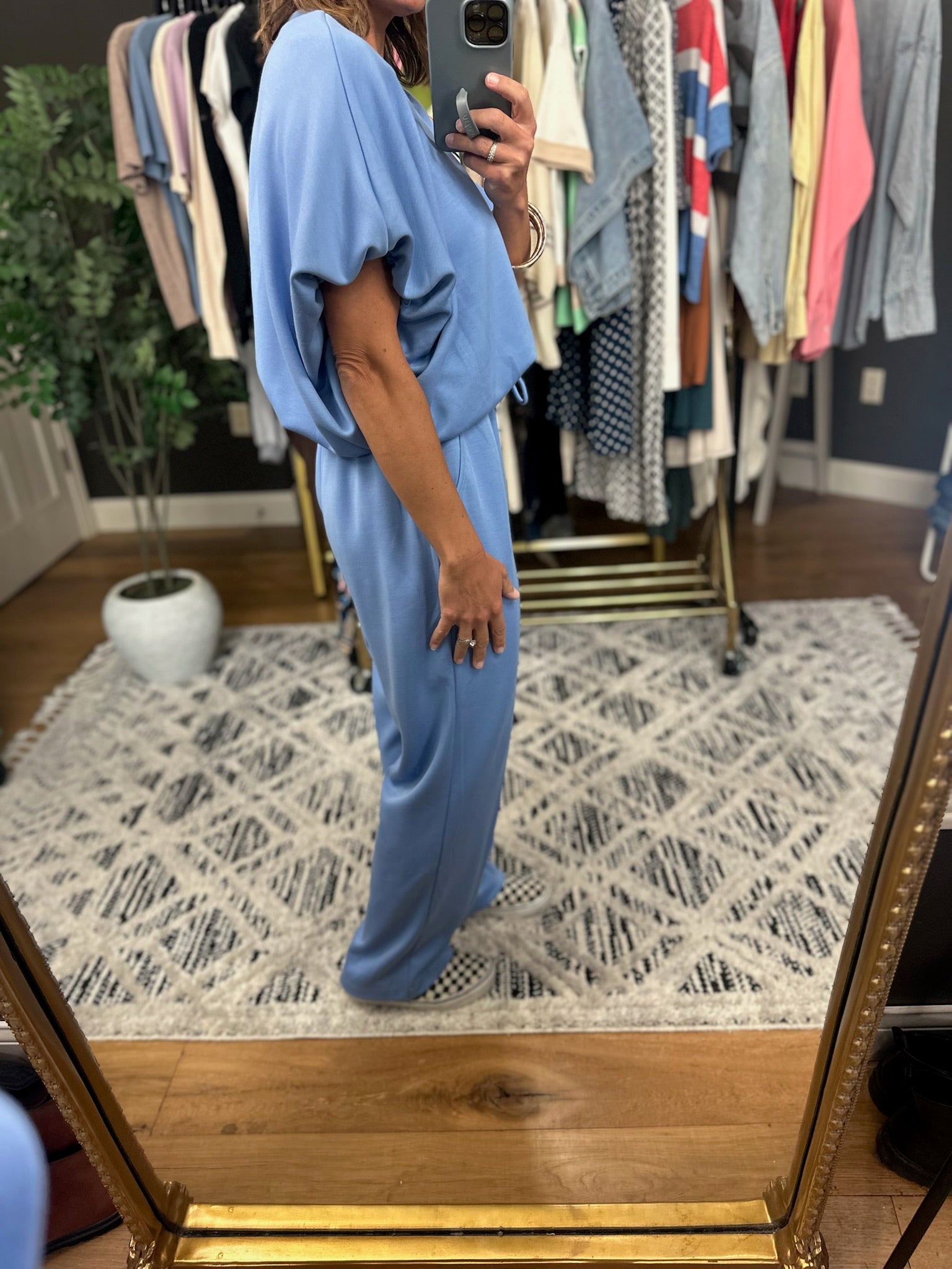 Free & Easy 2-Piece Set-Jumpsuits-Wishlist-Anna Kaytes Boutique, Women's Fashion Boutique in Grinnell, Iowa