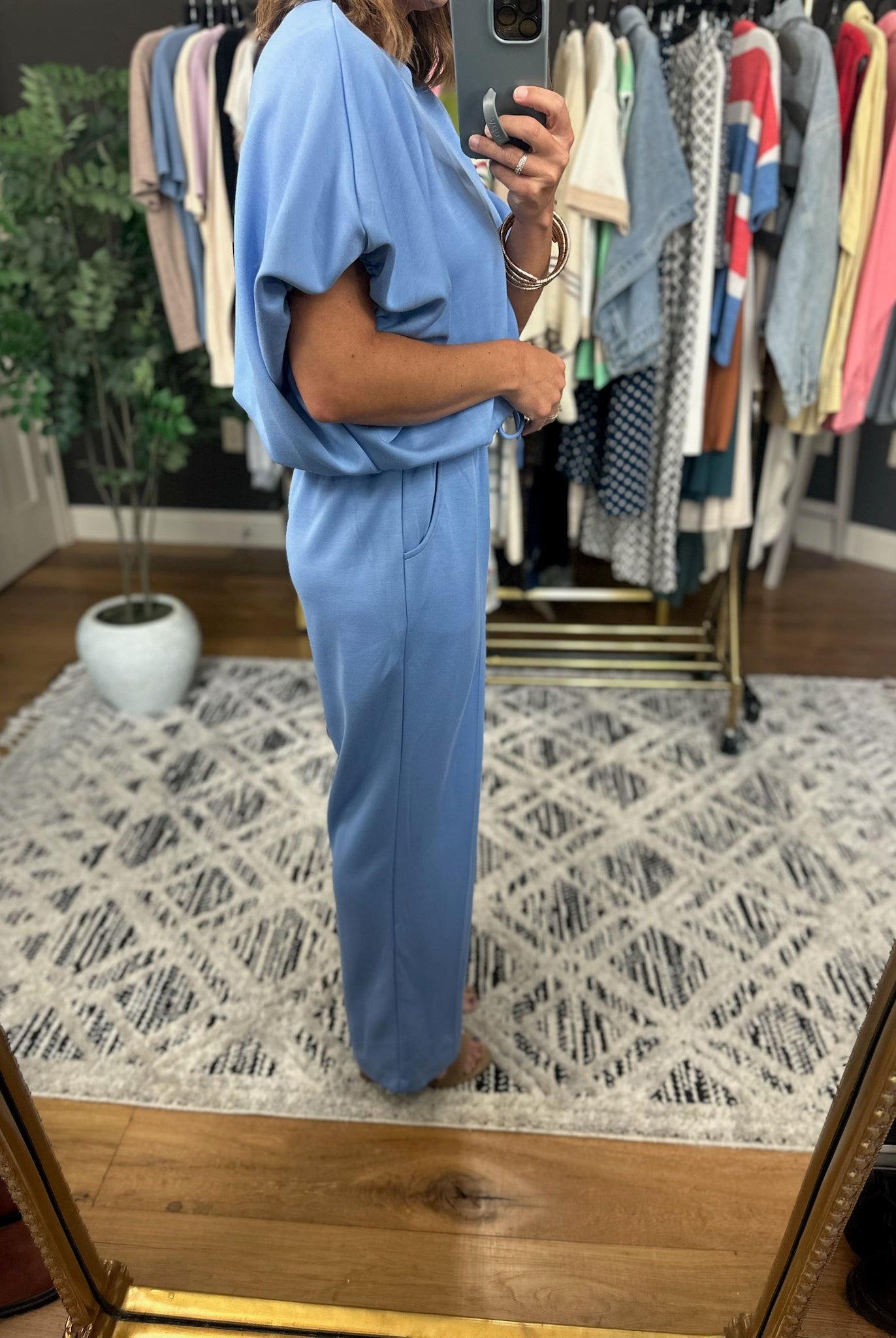 Free & Easy 2-Piece Set-Jumpsuits-Wishlist-Anna Kaytes Boutique, Women's Fashion Boutique in Grinnell, Iowa