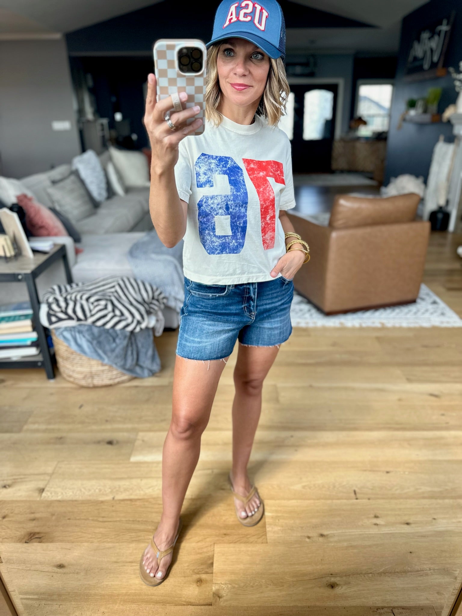 Back In the Game Boxy Graphic Tee-Etta & East-Anna Kaytes Boutique, Women's Fashion Boutique in Grinnell, Iowa
