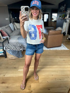 Back In the Game Boxy Graphic Tee-Etta & East-Anna Kaytes Boutique, Women's Fashion Boutique in Grinnell, Iowa