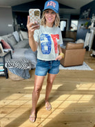 Back In the Game Boxy Graphic Tee-Etta & East-Anna Kaytes Boutique, Women's Fashion Boutique in Grinnell, Iowa
