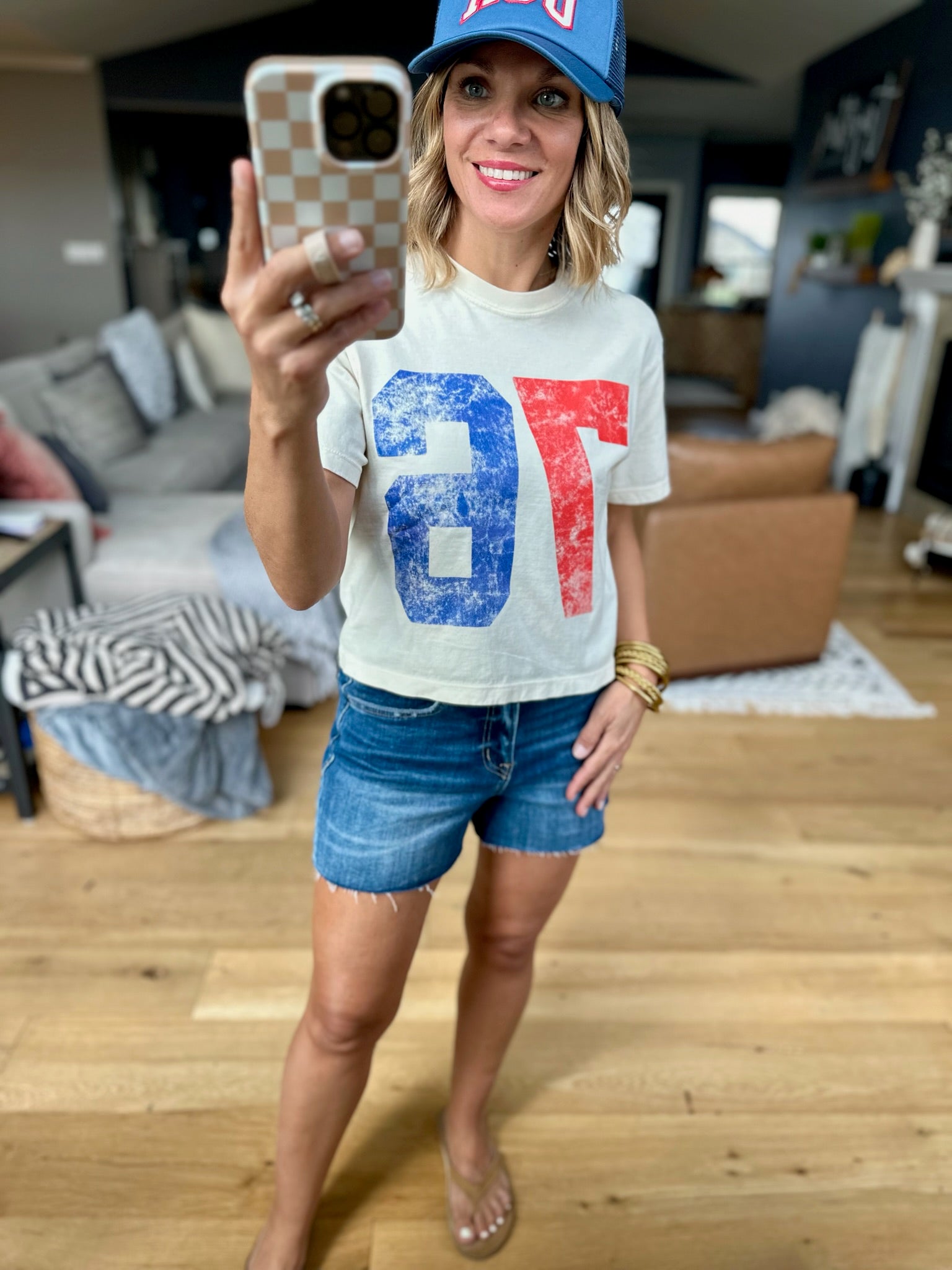 Back In the Game Boxy Graphic Tee-Etta & East-Anna Kaytes Boutique, Women's Fashion Boutique in Grinnell, Iowa