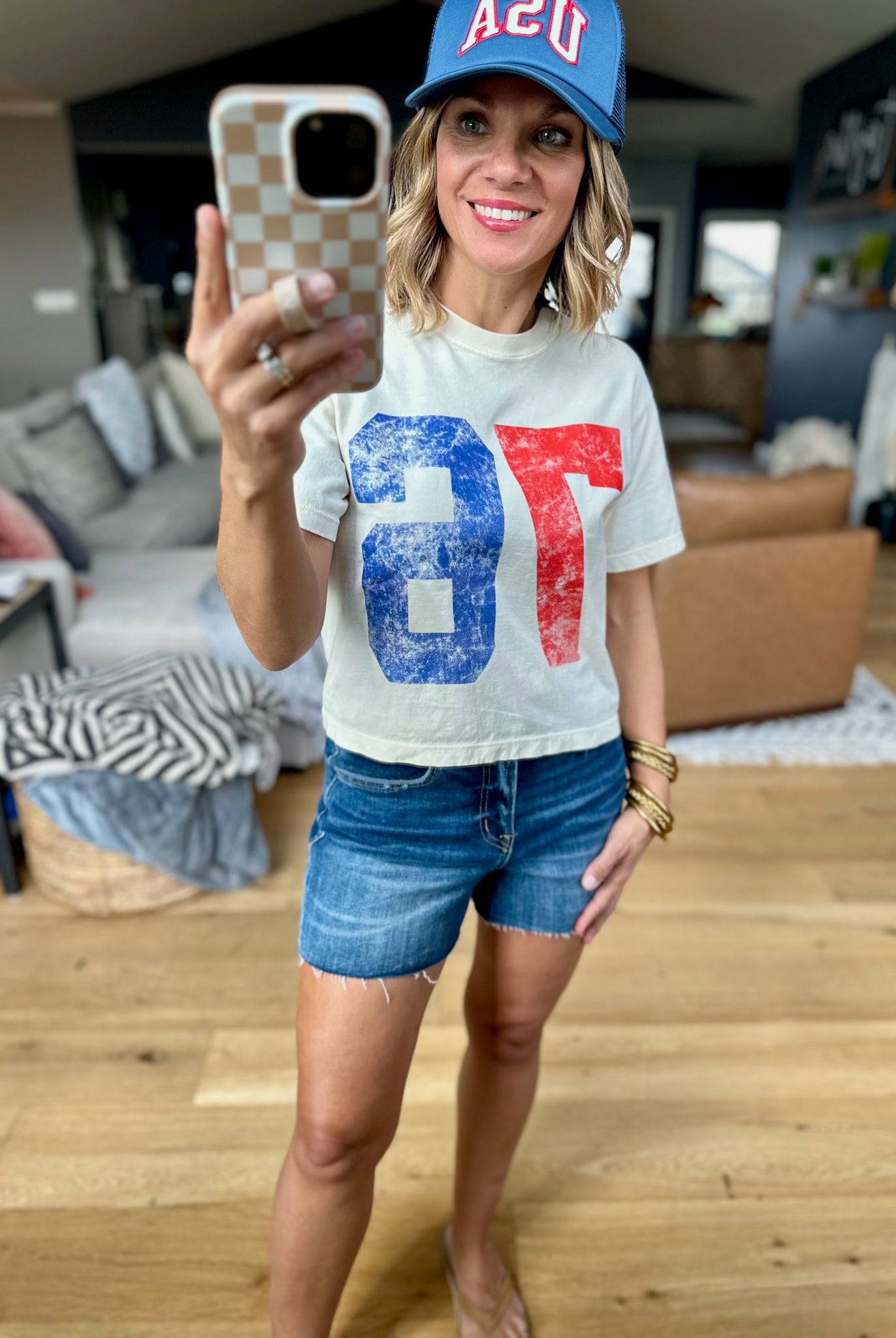 Back In the Game Boxy Graphic Tee-Etta & East-Anna Kaytes Boutique, Women's Fashion Boutique in Grinnell, Iowa