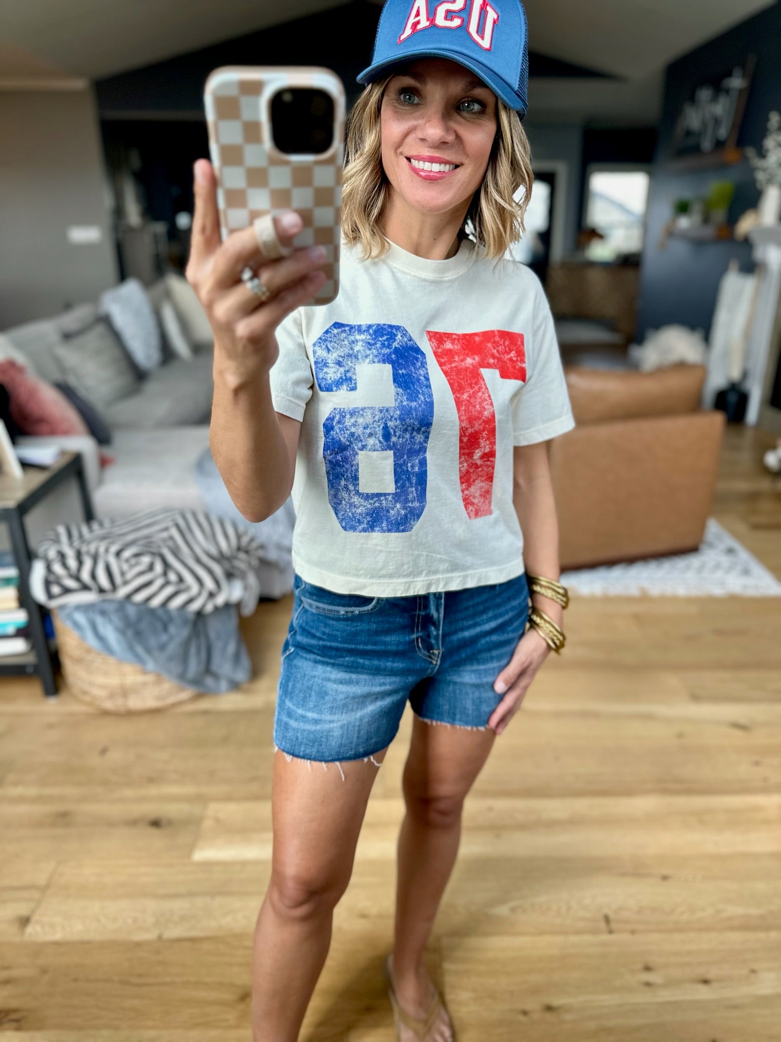 Back In the Game Boxy Graphic Tee-Etta & East-Anna Kaytes Boutique, Women's Fashion Boutique in Grinnell, Iowa