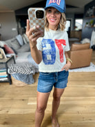 Back In the Game Boxy Graphic Tee-Etta & East-Anna Kaytes Boutique, Women's Fashion Boutique in Grinnell, Iowa