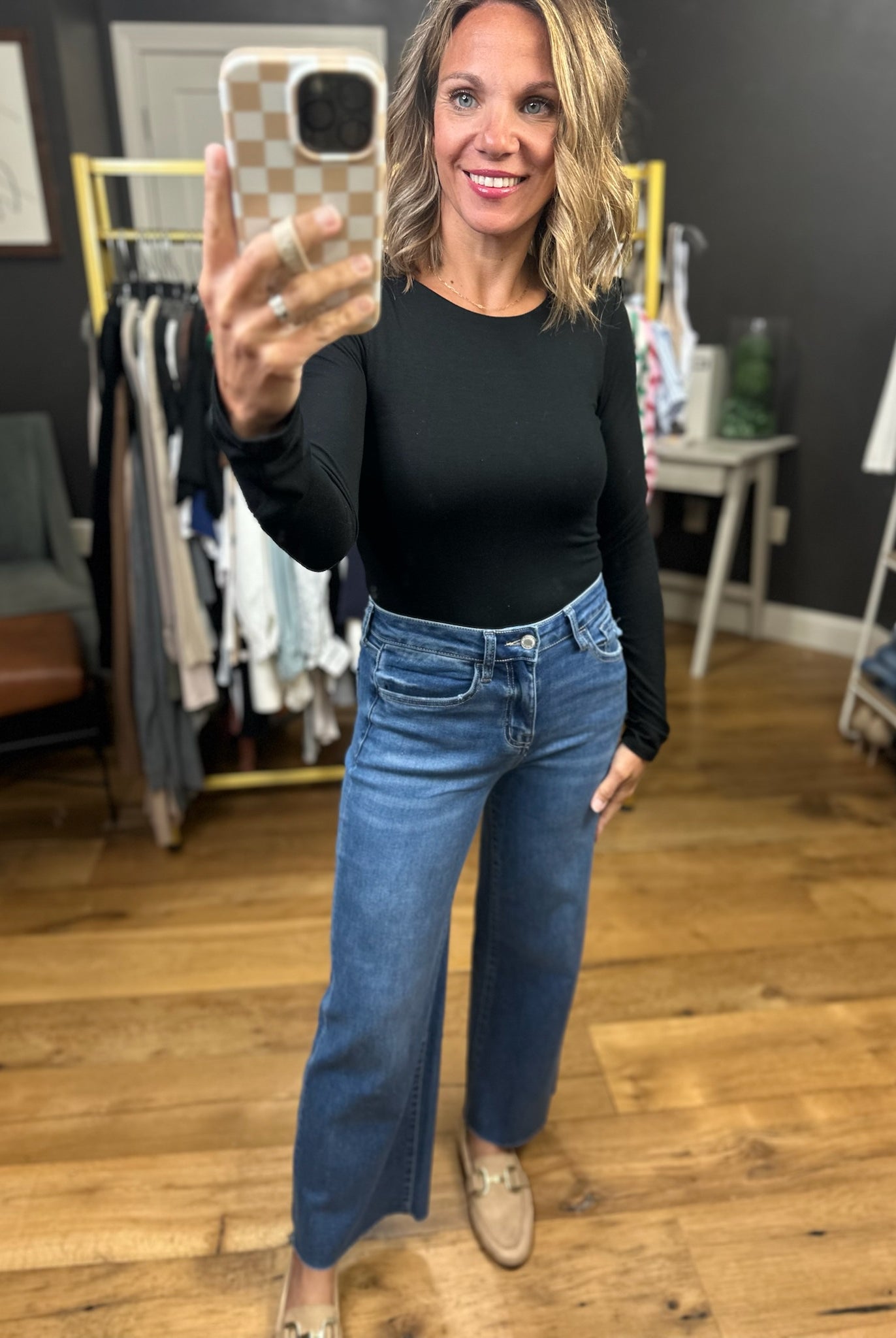 The Lucy High Rise Wide-Leg Crop Denim-Vervet-Anna Kaytes Boutique, Women's Fashion Boutique in Grinnell, Iowa
