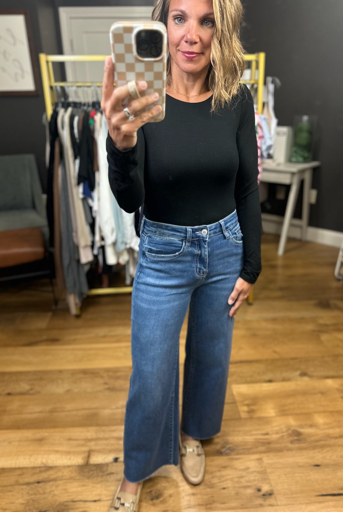 The Lucy High Rise Wide-Leg Crop Denim-Vervet-Anna Kaytes Boutique, Women's Fashion Boutique in Grinnell, Iowa