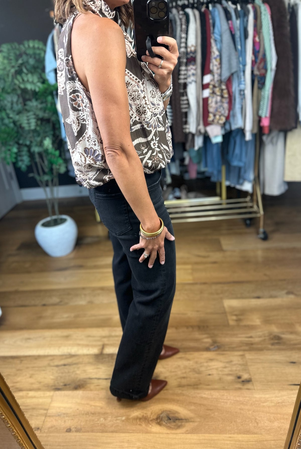Always On My Mind Paisley Top-Sleeveless-THML-Anna Kaytes Boutique, Women's Fashion Boutique in Grinnell, Iowa