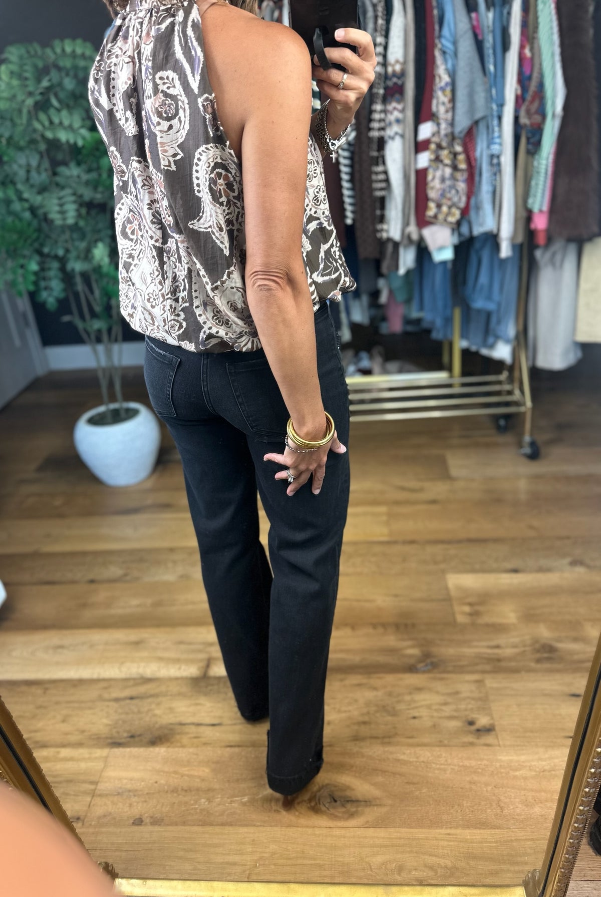 Always On My Mind Paisley Top-Sleeveless-THML-Anna Kaytes Boutique, Women's Fashion Boutique in Grinnell, Iowa