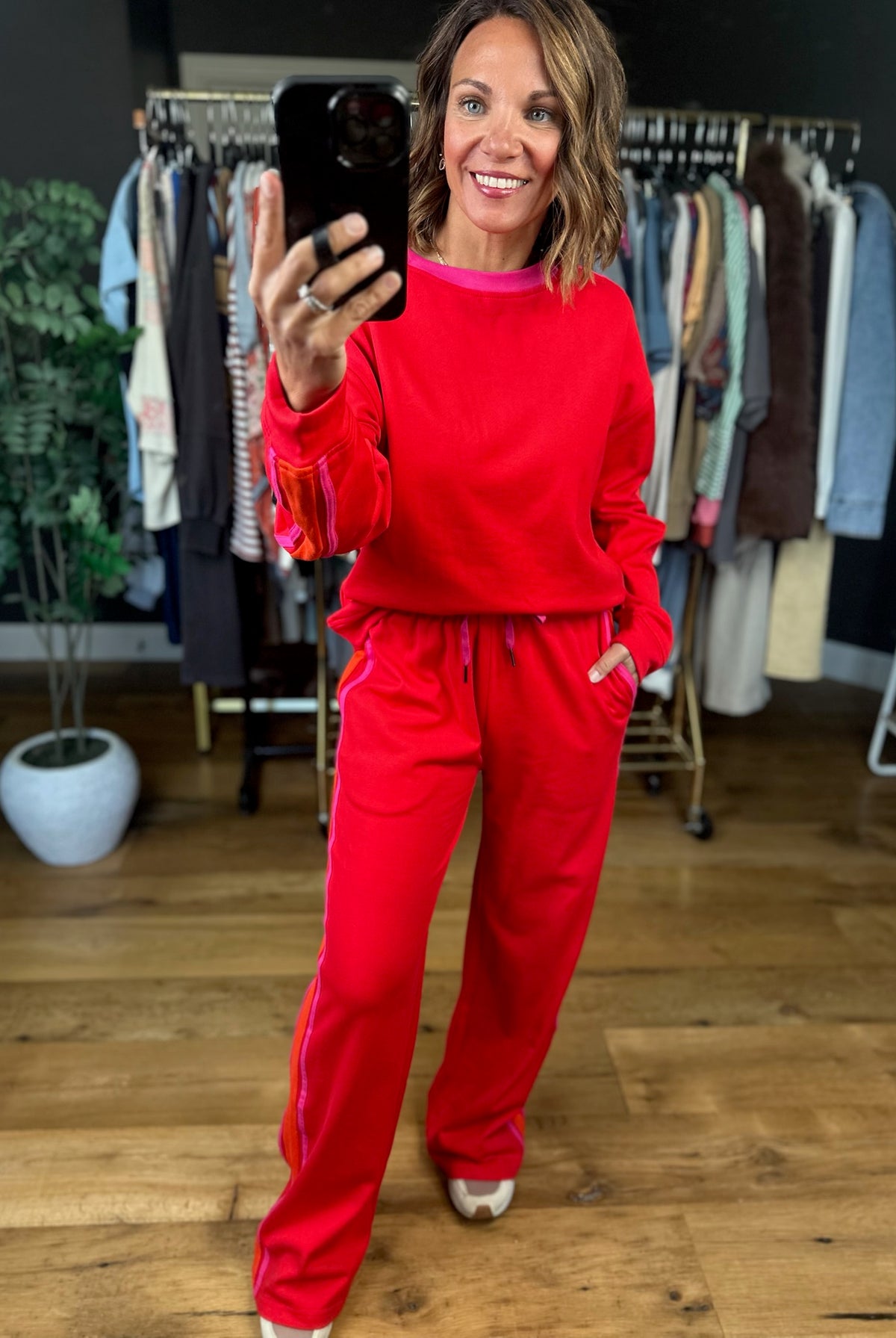 Burnin' Up Two-Piece Set-Two Piece Set-Fate-Anna Kaytes Boutique, Women's Fashion Boutique in Grinnell, Iowa