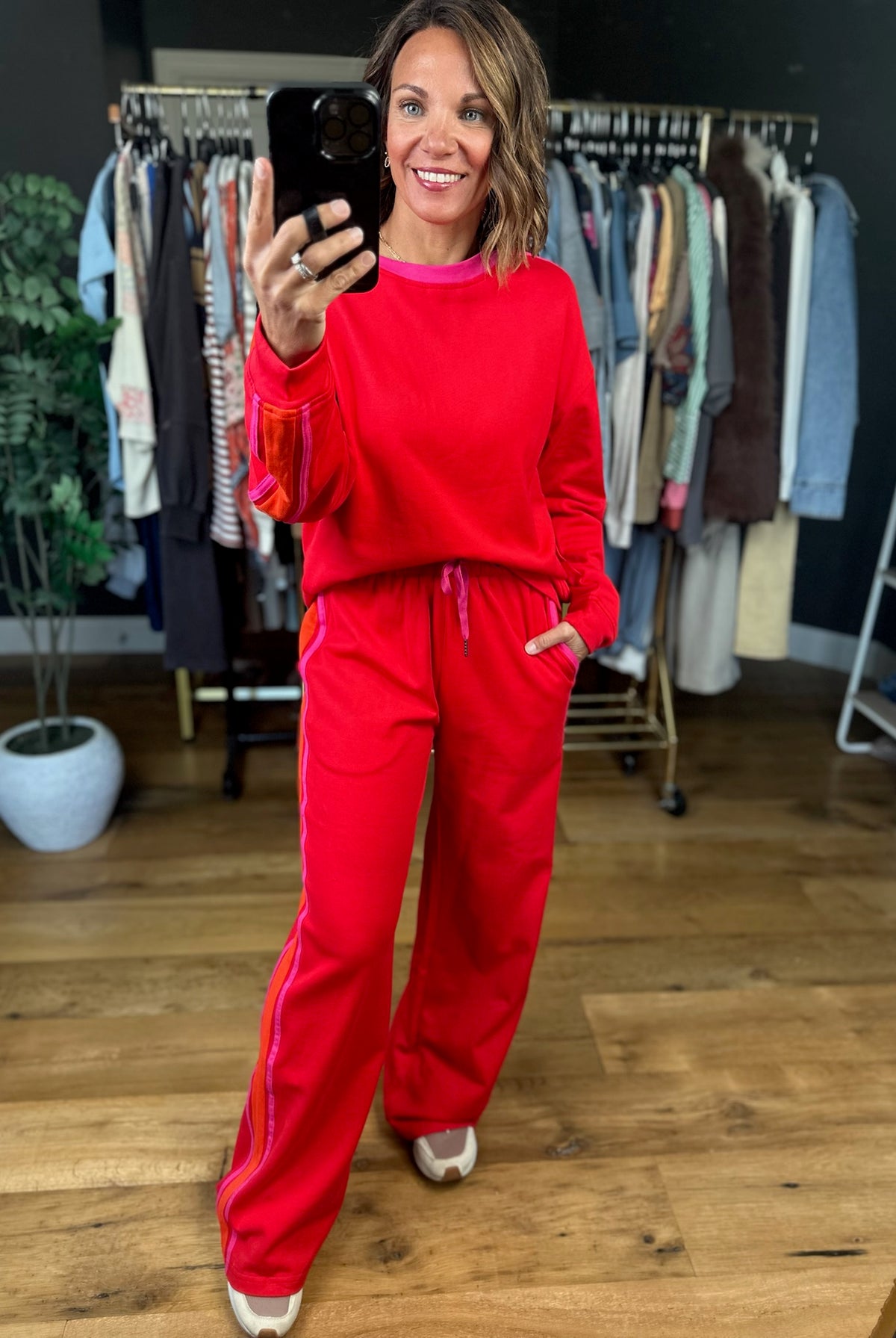 Burnin' Up Two-Piece Set-Two Piece Set-Fate-Anna Kaytes Boutique, Women's Fashion Boutique in Grinnell, Iowa