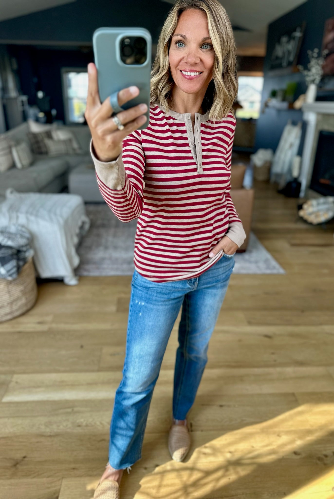 Give It Right Back Striped Top-Staccato-Anna Kaytes Boutique, Women's Fashion Boutique in Grinnell, Iowa