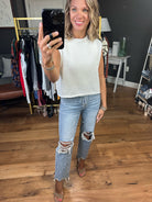 The Mallory Distressed Mom Jean-Jeans-Vervet-Anna Kaytes Boutique, Women's Fashion Boutique in Grinnell, Iowa