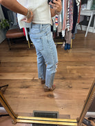 The Mallory Distressed Mom Jean-Jeans-Vervet-Anna Kaytes Boutique, Women's Fashion Boutique in Grinnell, Iowa