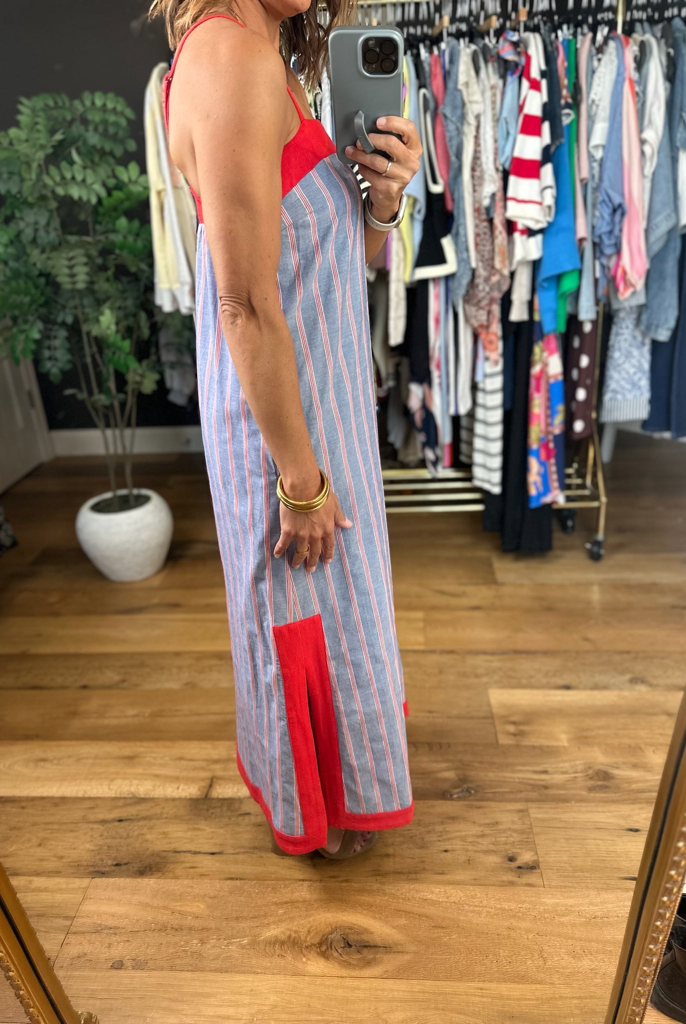 In Your Honor Pocket Linen Dress-Dresses-Entro-Anna Kaytes Boutique, Women's Fashion Boutique in Grinnell, Iowa