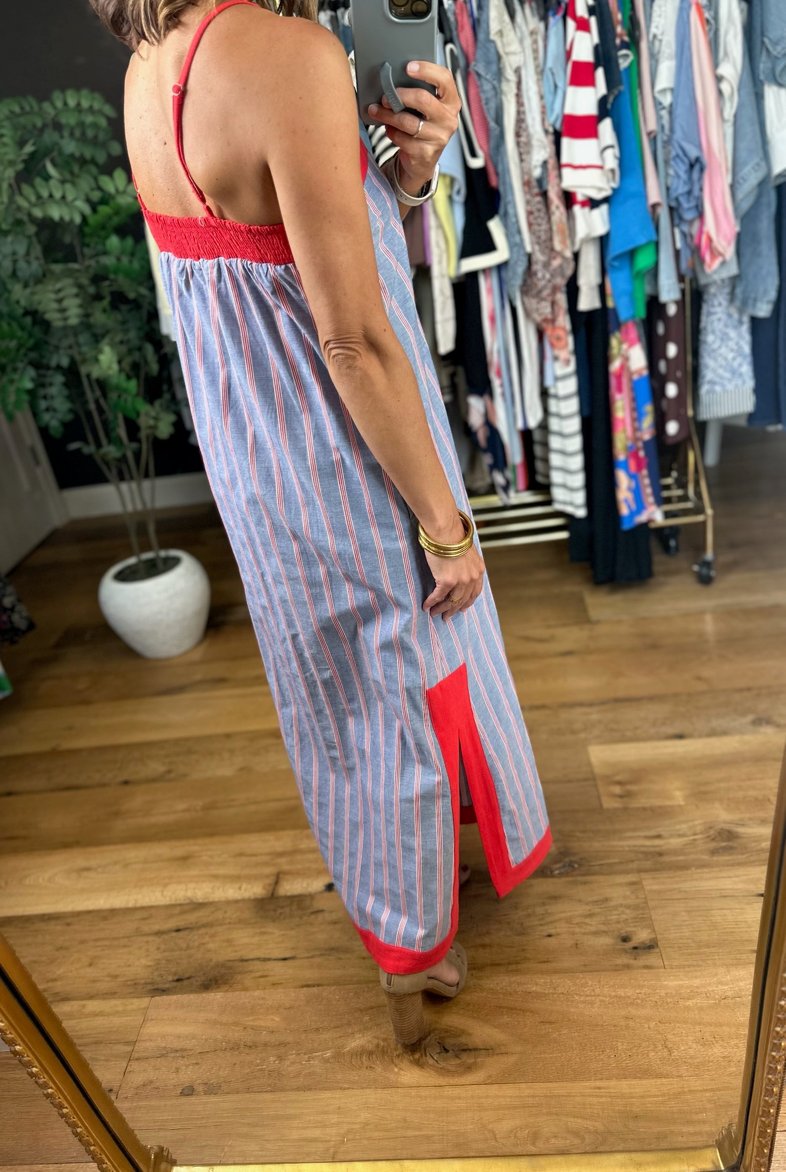 In Your Honor Pocket Linen Dress-Dresses-Entro-Anna Kaytes Boutique, Women's Fashion Boutique in Grinnell, Iowa