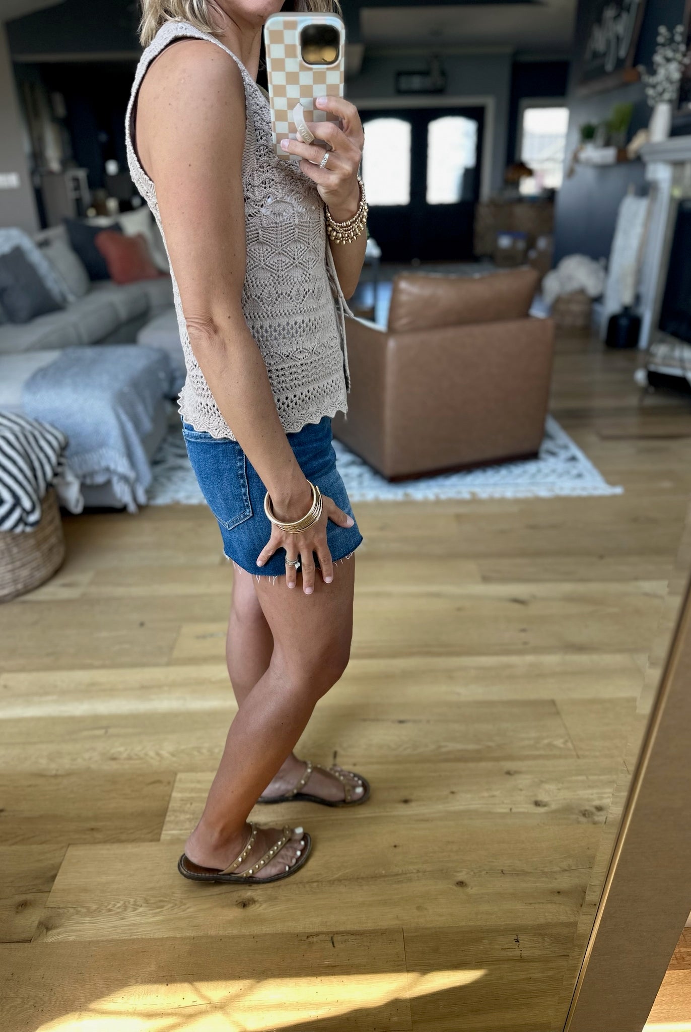 At The Surface Crochet Tie Vest - Multiple Options-Be Cool-Anna Kaytes Boutique, Women's Fashion Boutique in Grinnell, Iowa