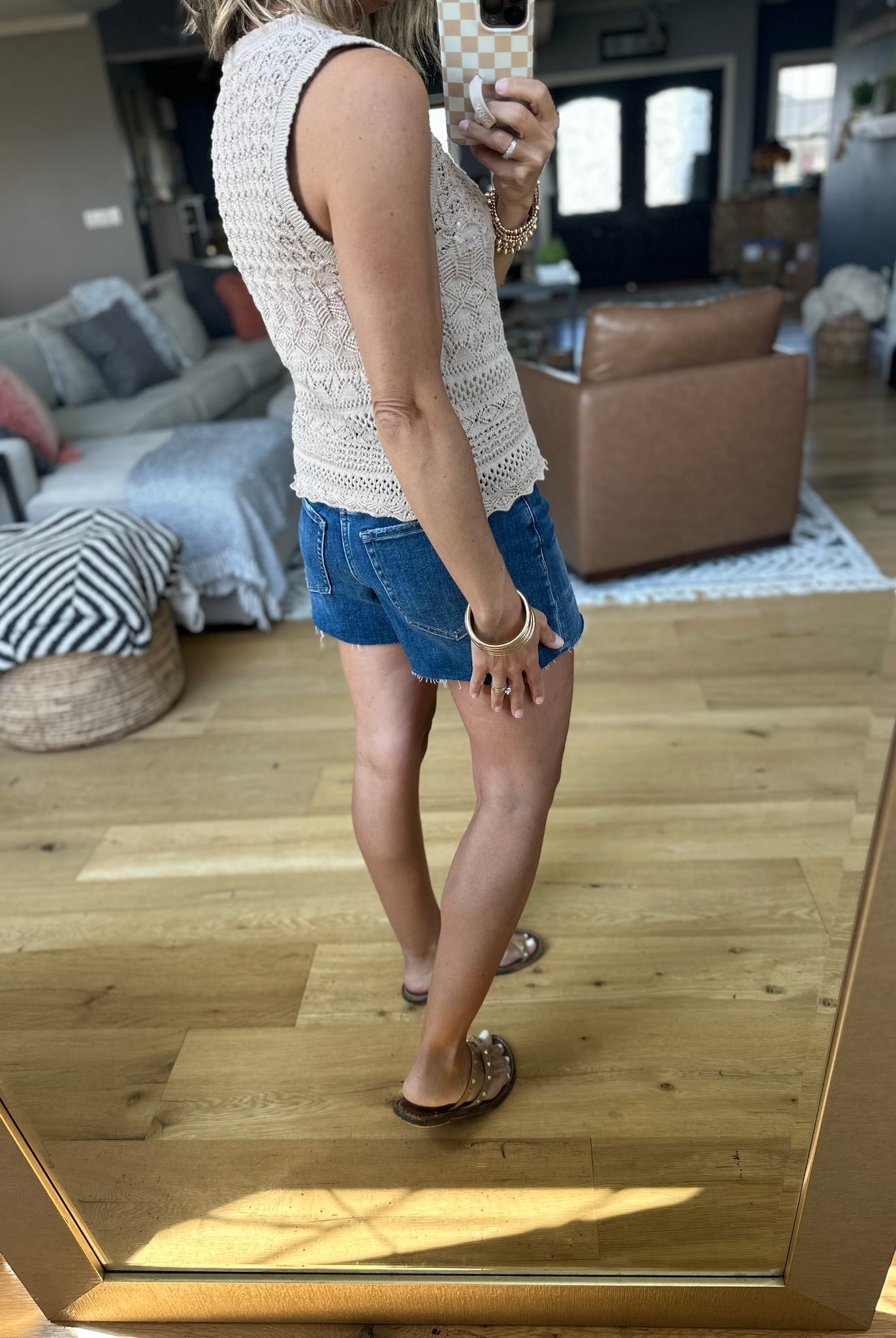 At The Surface Crochet Tie Vest - Multiple Options-Be Cool-Anna Kaytes Boutique, Women's Fashion Boutique in Grinnell, Iowa