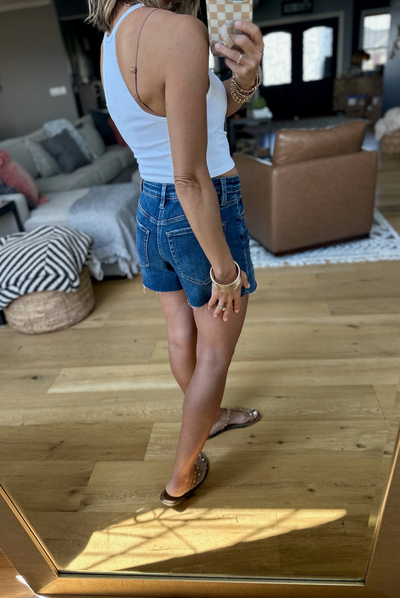 The Cassie Ribbed Cropped Tank - Multiple Options-By Together-Anna Kaytes Boutique, Women's Fashion Boutique in Grinnell, Iowa