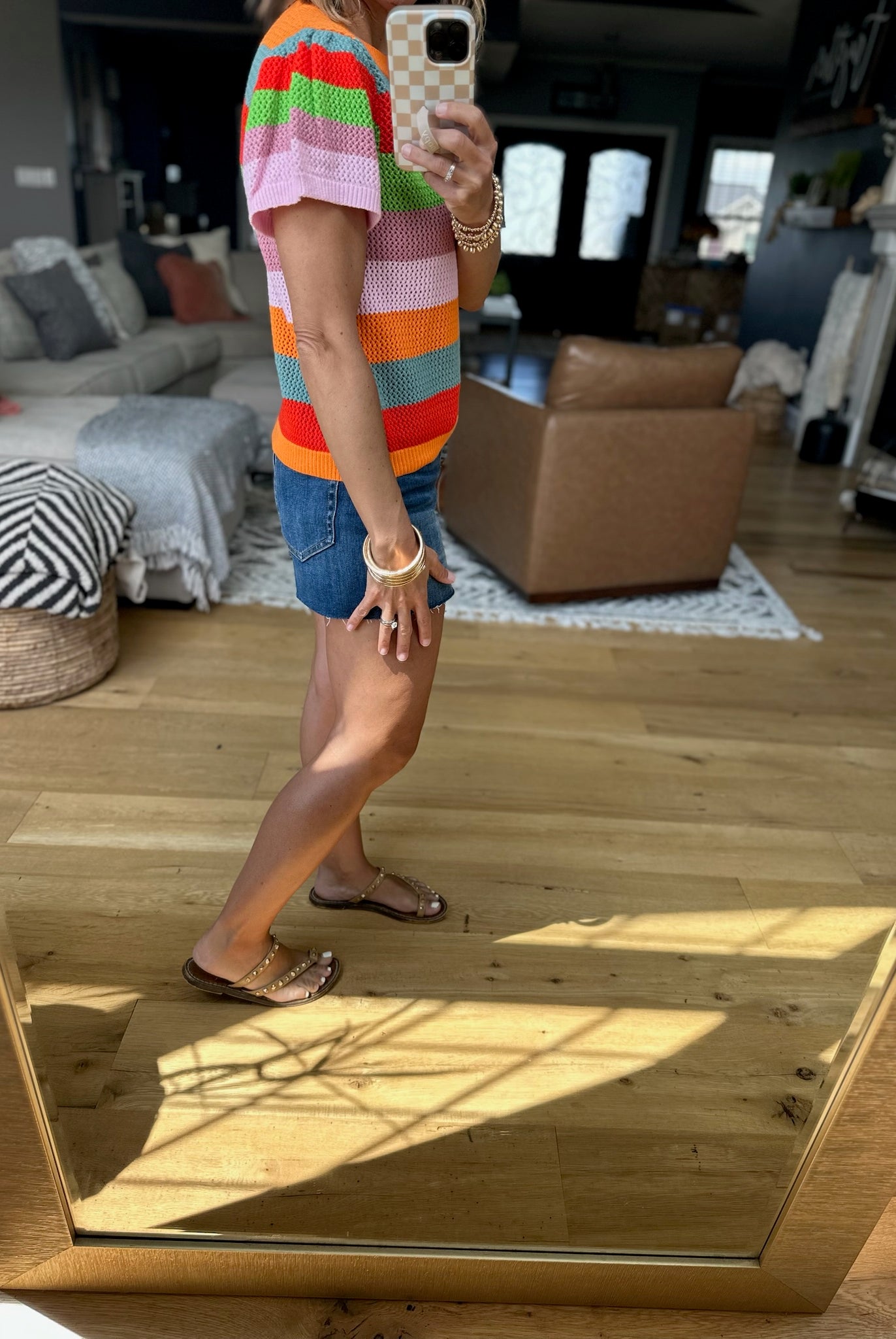 What You're Hoping For Striped Top - Combo-THML-Anna Kaytes Boutique, Women's Fashion Boutique in Grinnell, Iowa