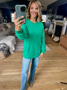 How It's Gonna Be Crew Knit Top-Zenana-Anna Kaytes Boutique, Women's Fashion Boutique in Grinnell, Iowa