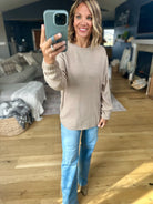 How It's Gonna Be Crew Knit Top-Zenana-Anna Kaytes Boutique, Women's Fashion Boutique in Grinnell, Iowa