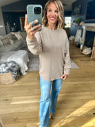 How It's Gonna Be Crew Knit Top-Zenana-Anna Kaytes Boutique, Women's Fashion Boutique in Grinnell, Iowa